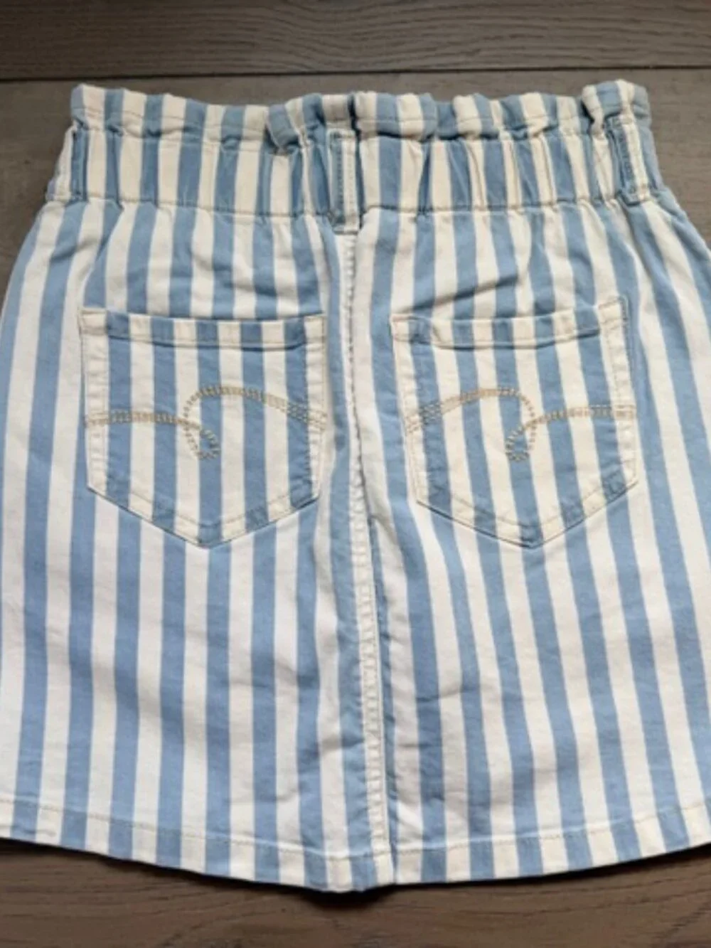 JUSTICE GIRLS ELASTIC WAIST JEAN SKORT